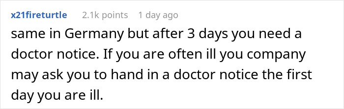 American Woman Discovers That The Netherlands Doesn’t Have The Concept Of “Sick Days” And Creates A Discussion Online American Woman Discovers That The Netherlands Doesn’t Have The Concept Of “Sick Days” And Creates A Discussion Online