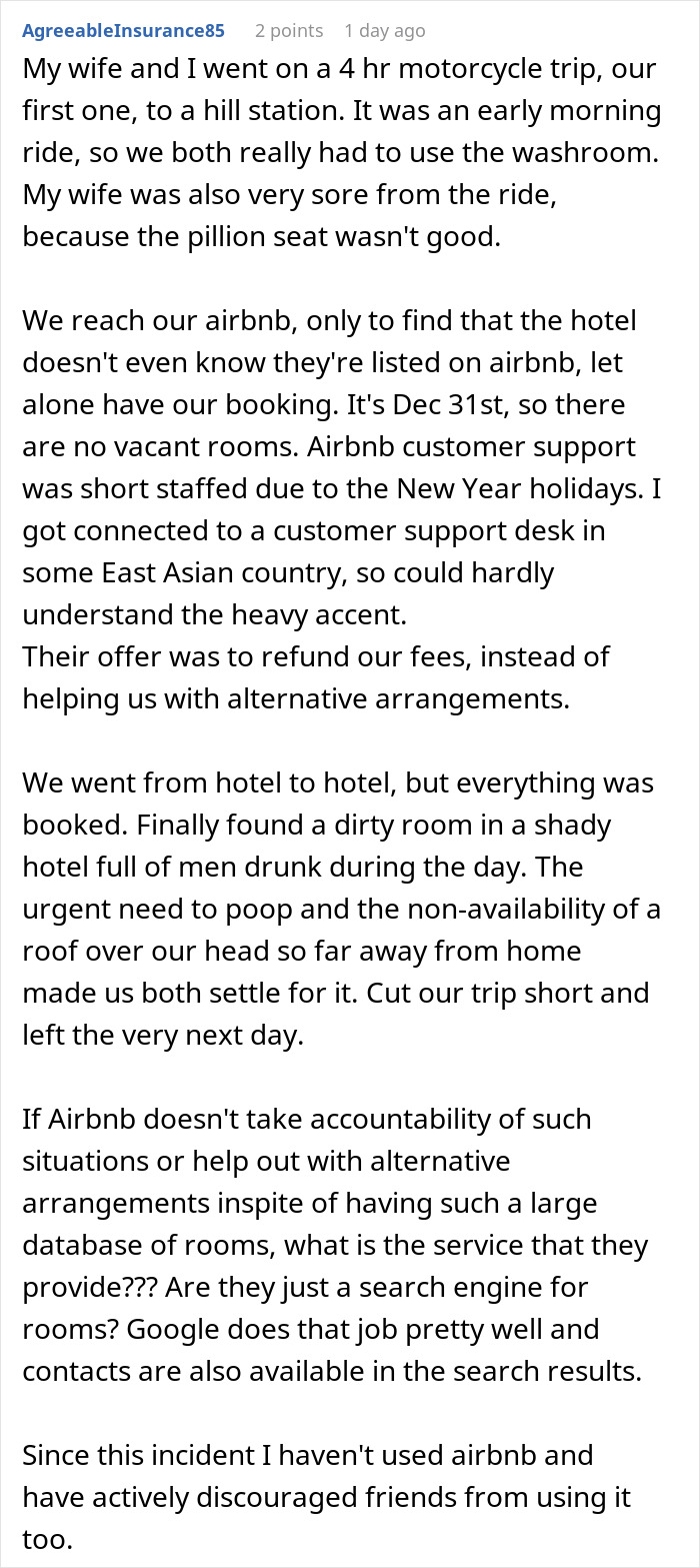 "Today I [Screwed Up] By Using Airbnb": Guy Shares Horrible Experience With Airbnb, Sparks A Discussion
