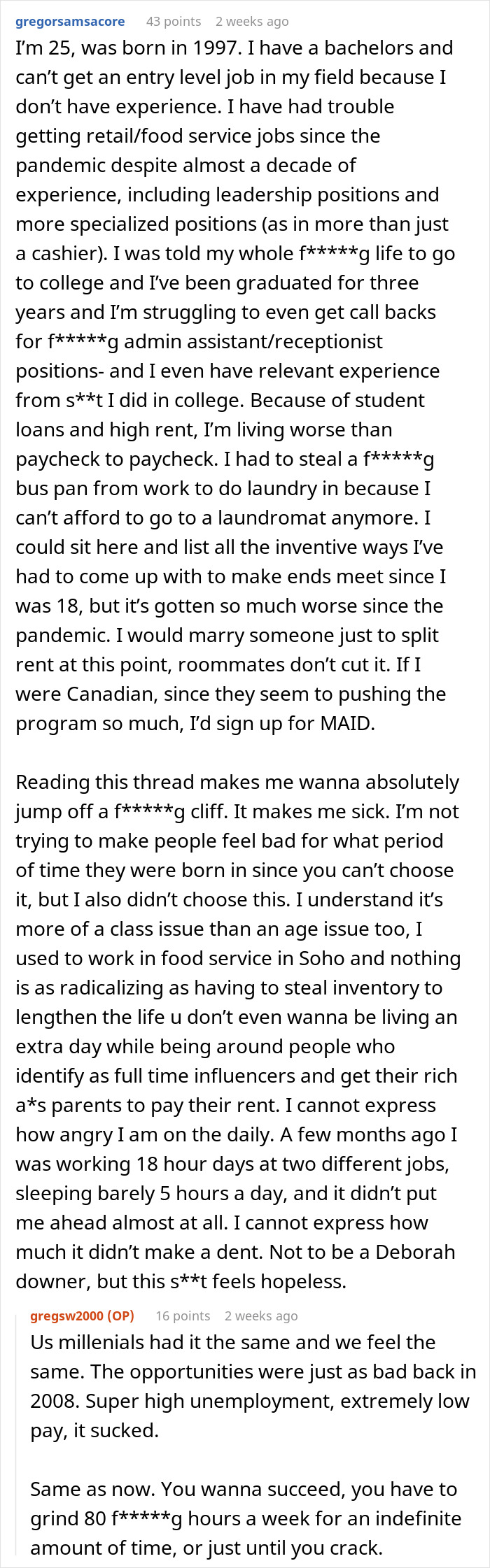 "Don't Let Boomers Lie To You": Guy Exposes The Truth About The Life That The 'Silent Generation' Had