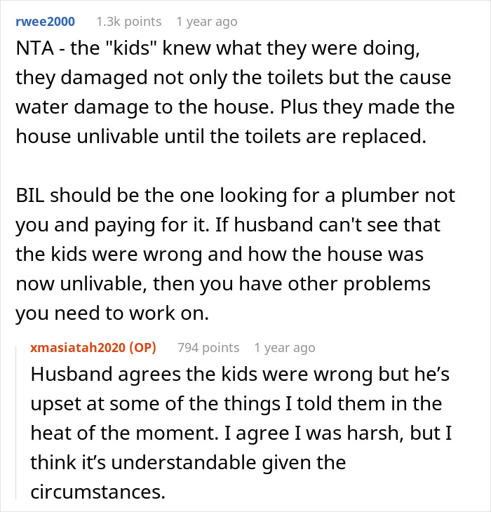 "You&rsquo;re Throwing Us Out?": Woman Throws Out Her Husband's Brother And His Two Kids From Her Home After They Broke All The Toilets