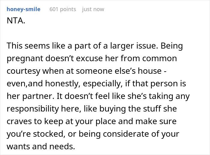 Man Is Fed Up With His Girlfriend’s Cravings While She Is Being A Surrogate For His Sister, Asks Her To Pay For His Meal She Ate