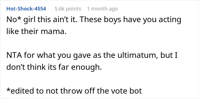 Entitled Husband And His Brother Think His Wife Complains Too Much Because She&rsquo;s The Only One Responsible For All The Housework, Are Given An Ultimatum