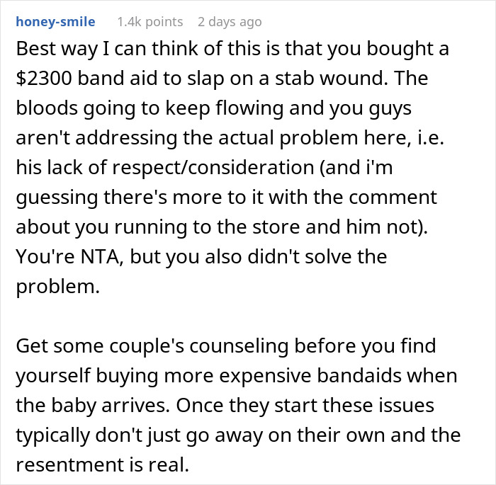 "Am I The Jerk For Buying A Separate Fridge For Our Garage And Putting A Lock On It To Keep My Husband Out?"