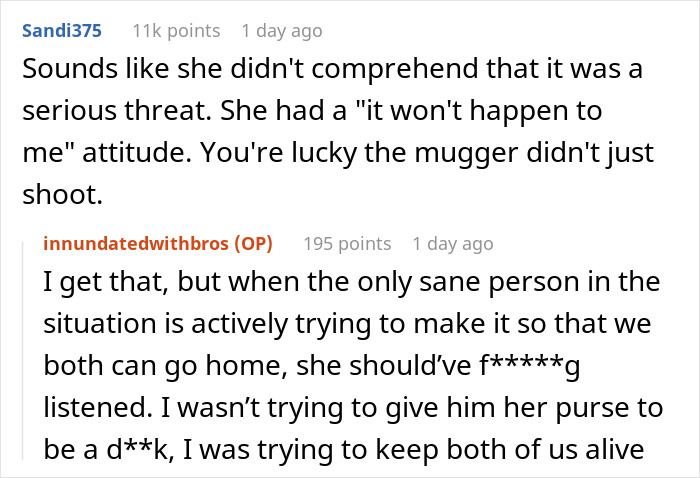 &ldquo;Me And My Girlfriend Were Robbed And How She Acted During Makes Me Want To Dump Her&rdquo;