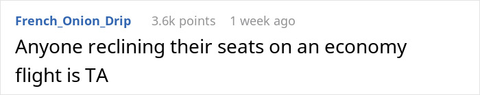 Man Confronts "Giant" 6'8" Man After He Stopped Him From Reclining His Seat On A Plane