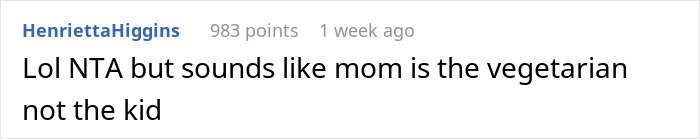 Mom Finds Out Her Vegetarian Son Ate Meat Pie At A Birthday Party, Loses It