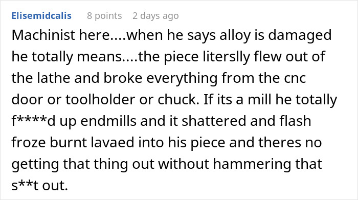 &ldquo;Sure, You&rsquo;re The Boss&rdquo;: Supervisor Insists Worker Increase Machine Speed Above Its Limits, Regrets It Within Minutes
