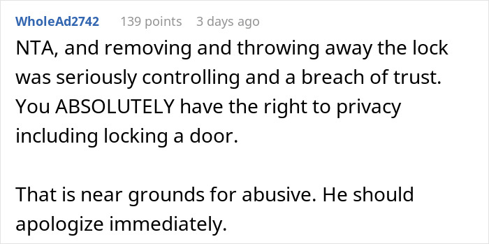 Woman Puts A Lock On Her Home Office Because Of Her Husband&rsquo;s Constant Interrupting, Later Learns He Removed It