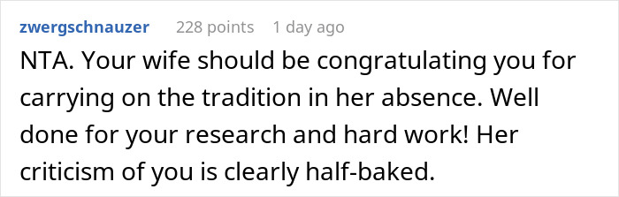 Wife Challenges Her Husband To Give Her Cookie-Baking Tradition A Try, He Ends Up Upstaging Her, Family Drama Ensues Wife Challenges Her Husband To Give Her Cookie-Baking Tradition A Try, He Ends Up Upstaging Her, Family Drama Ensues