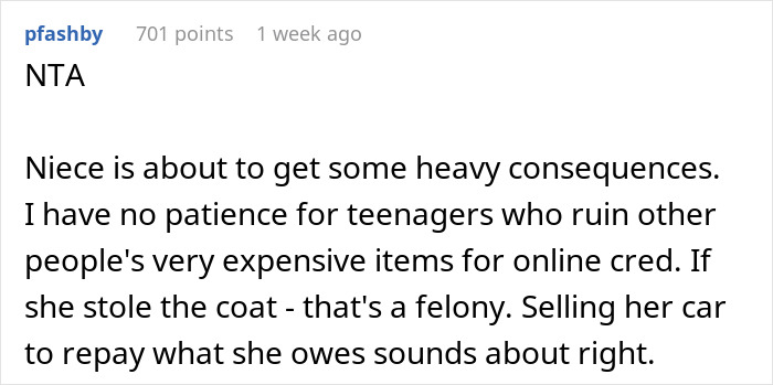 Teen Ruins Aunt's $20k Coat As A "Prank" For Views, She Decides To Sue Teen Ruins Aunt's $20k Coat As A "Prank" For Views, She Decides To Sue