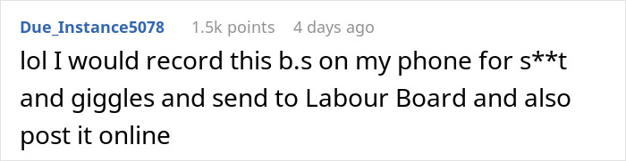 Boss Thinks Employee&rsquo;s Name Tag Isn&rsquo;t His Real Name, Tries To Punish Him For It