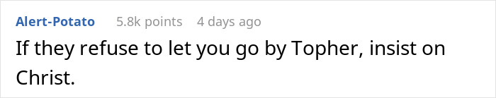 Boss Thinks Employee&rsquo;s Name Tag Isn&rsquo;t His Real Name, Tries To Punish Him For It