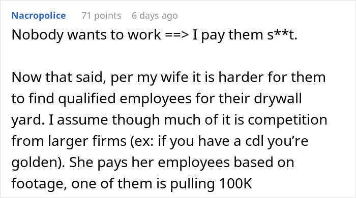 Woman Gets Put In Her Place When She Complains About How Nobody Wants To Work When She Just Said She Doesn’t Have A Job Woman Gets Put In Her Place When She Complains About How Nobody Wants To Work When She Just Said She Doesn’t Have A Job