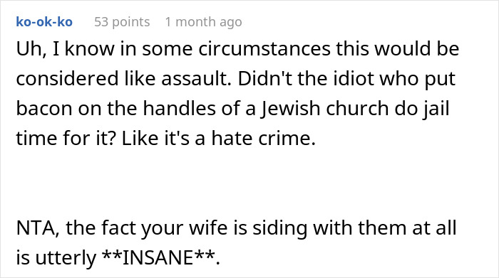 Christian Woman Sneaks Pork Into Jewish SIL's And His Kids' Food To Prove A Point, They Decide To Completely Cut Contact