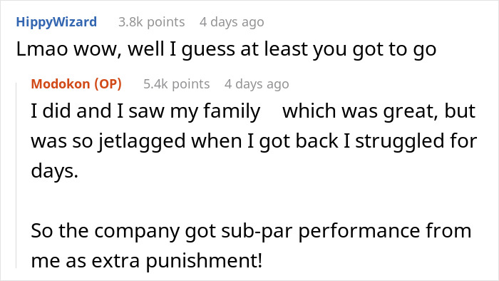 "Won't Pay Me For My Cancelled Event? Pay Me To Go Instead": Employee Makes Boss Cover &pound;4,000 In Expenses After Refusal To Refund Canceled Trip