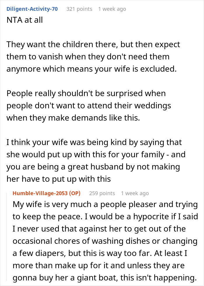 “Am I A Jerk For Not Going To My Sister’s ‘Childfree Wedding'?” “Am I A Jerk For Not Going To My Sister’s ‘Childfree Wedding'?”