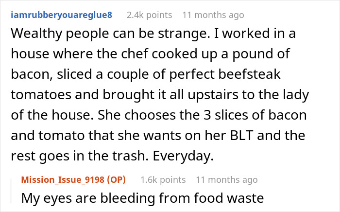 "I'm Worried That One Day They Will Find Out": Personal Chef To An Upper-Class Family Confesses About How They Really Cook Their Food