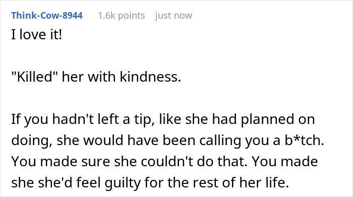 Woman Gets Back At Her School Bully For Harassing Her At A Restaurant By Leaving Her A 100% Tip On $40 Meal