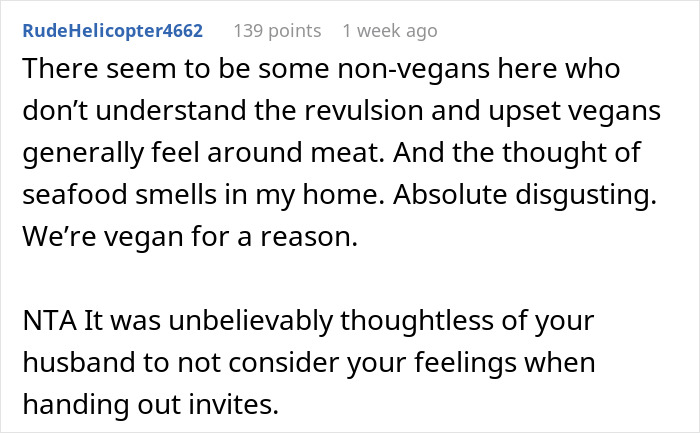 Vegan Woman Wonders "Am I A Jerk For Refusing To Host My In-Laws For Christmas?"