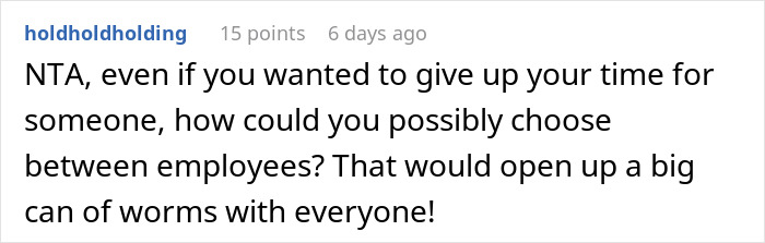 Person Asks If They're A Jerk For Not Giving Up Christmas Vacation So Coworkers With Families Can Have It Person Asks If They're A Jerk For Not Giving Up Christmas Vacation So Coworkers With Families Can Have It