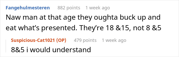 The Internet Applauds This Guy For Standing Up To His Sister And Her "Picky" Children During Christmas Dinner