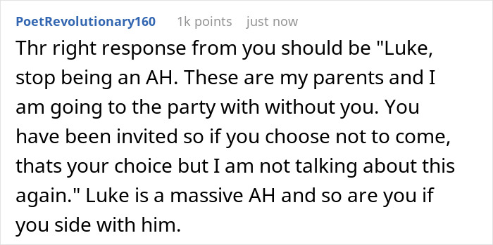 Man Wants A Personal Invitation To Christmas At In-Laws, Gets Himself And His Wife Uninvited And Tries To Put The Blame On Her