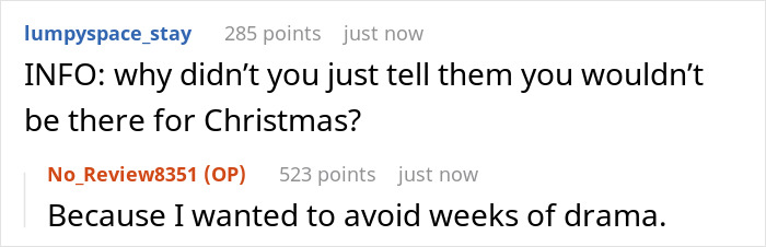 “Am I A Jerk For Skipping Christmas With My Parents Since They Won’t Treat Me Like An Adult?” “Am I A Jerk For Skipping Christmas With My Parents Since They Won’t Treat Me Like An Adult?”