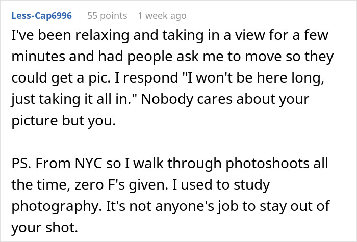 Person Has Had Enough Of Influencers Treating Public Spaces Like Their Private Studio, Dedicates Vacation To Ruining Their Photos