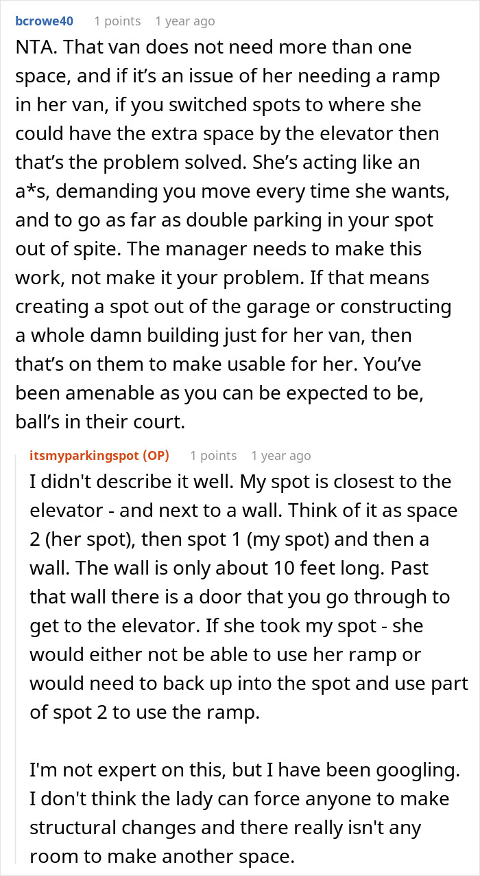 &ldquo;[Am I The Jerk] For Refusing To Give My Parking Spot To A Disabled Woman?&rdquo;