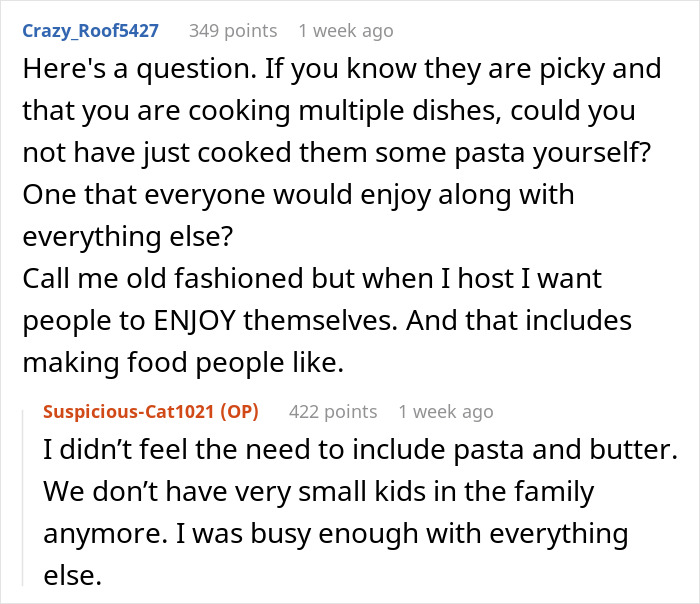 The Internet Applauds This Guy For Standing Up To His Sister And Her "Picky" Children During Christmas Dinner