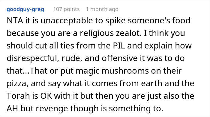 Christian Woman Sneaks Pork Into Jewish SIL's And His Kids' Food To Prove A Point, They Decide To Completely Cut Contact
