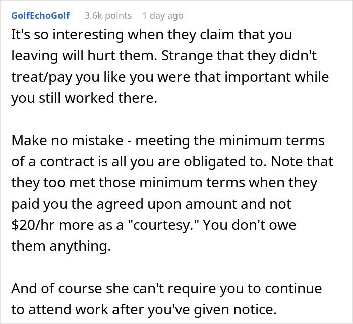 Employee Gets Accused Of Trying To Sabotage The Company By Handing In 2 Weeks’ Notice Right Before The Holidays Employee Gets Accused Of Trying To Sabotage The Company By Handing In 2 Weeks’ Notice Right Before The Holidays