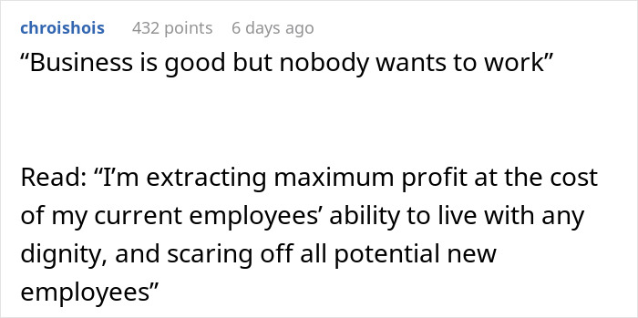 Woman Gets Put In Her Place When She Complains About How Nobody Wants To Work When She Just Said She Doesn’t Have A Job Woman Gets Put In Her Place When She Complains About How Nobody Wants To Work When She Just Said She Doesn’t Have A Job