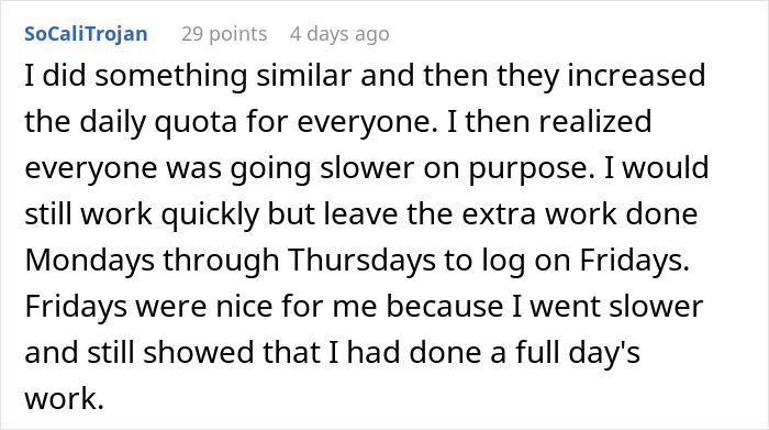Efficient Employee Learns Boss Expects Him To Do 3 Times More Work Than His Colleagues, Finds A Genius Way To Simulate Working All Day Efficient Employee Learns Boss Expects Him To Do 3 Times More Work Than His Colleagues, Finds A Genius Way To Simulate Working All Day