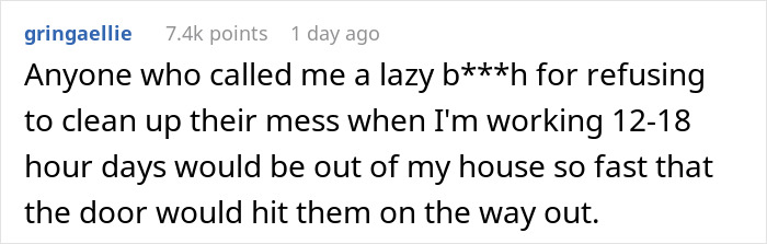 30 Y.O. Woman Asked To &lsquo;Grow Up&rsquo; By Her Boyfriend For Not Doing Any Chores After Warning Him In Advance She Won&rsquo;t Be Able To