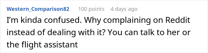 Plane Passenger Annoyed After Learning They Can’t Use Their Tray Table Because A Woman Put A Seat Attachment Over It Plane Passenger Annoyed After Learning They Can’t Use Their Tray Table Because A Woman Put A Seat Attachment Over It