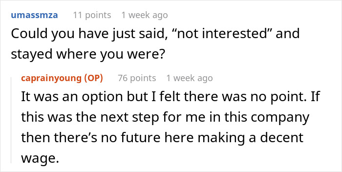 High-Performing Employee Gets Offered A "Lateral Promotion", Learns It Comes With Just A $1 Raise