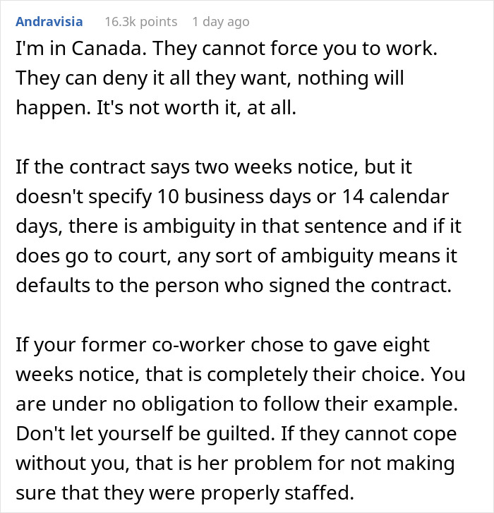 Employee Gets Accused Of Trying To Sabotage The Company By Handing In 2 Weeks’ Notice Right Before The Holidays Employee Gets Accused Of Trying To Sabotage The Company By Handing In 2 Weeks’ Notice Right Before The Holidays