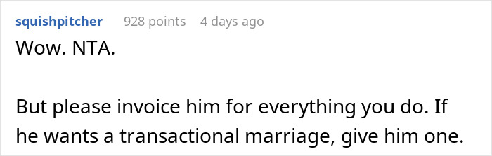 Man Wants To Charge Wife 30% Of Her Salary For Working At Home, Gets Slammed Online