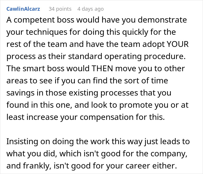 Efficient Employee Learns Boss Expects Him To Do 3 Times More Work Than His Colleagues, Finds A Genius Way To Simulate Working All Day Efficient Employee Learns Boss Expects Him To Do 3 Times More Work Than His Colleagues, Finds A Genius Way To Simulate Working All Day