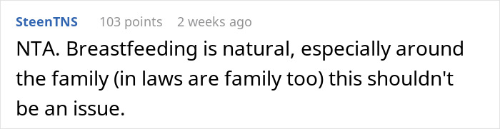 &ldquo;I Have To Nurse In The Bathroom Or Guest Bedroom&rdquo;: Woman &lsquo;Breaks The Rule&rsquo; And Breastfeeds Her Newborn Around Her FIL, Gets Called A Jerk