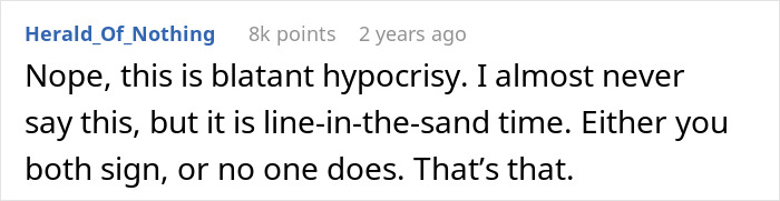 Man Turns To The Internet For Advice After Hypocritical Fianc&eacute;e Turned Down His Prenup But Demanded He Sign Hers