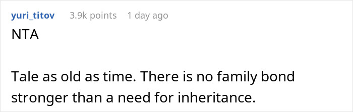 Sister Cut Ties With Grandad For His Anti-LGBTQ+ Views, Later Demanded Her Brother Share Half Of His Inheritance Sister Cut Ties With Grandad For His Anti-LGBTQ+ Views, Later Demanded Her Brother Share Half Of His Inheritance