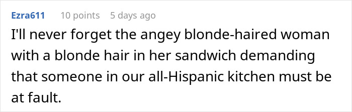 Woman Is Sick And Tired Of Her Boss Blaming Her For The Hair In Customers&rsquo; Food, Dyes Her Hair Blue