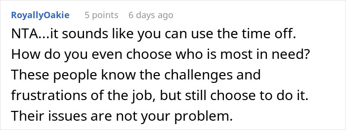 Person Asks If They're A Jerk For Not Giving Up Christmas Vacation So Coworkers With Families Can Have It Person Asks If They're A Jerk For Not Giving Up Christmas Vacation So Coworkers With Families Can Have It