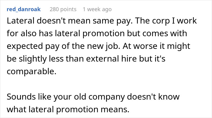 High-Performing Employee Gets Offered A "Lateral Promotion", Learns It Comes With Just A $1 Raise