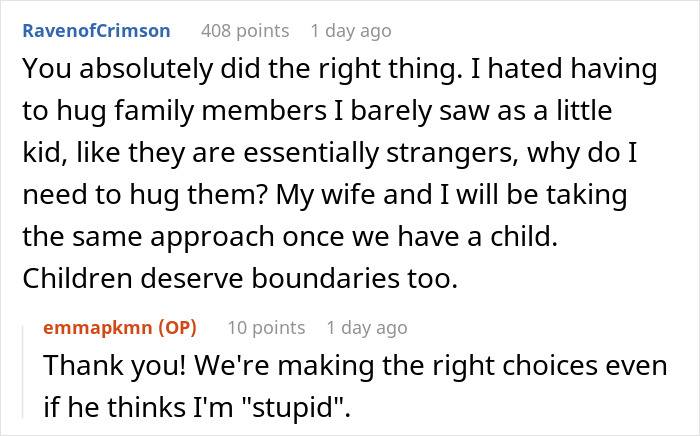 Woman Told To &ldquo;Go Screw Herself&rdquo; After She Stuck Up For Her Daughter Who Didn&rsquo;t Want To Hug A Relative