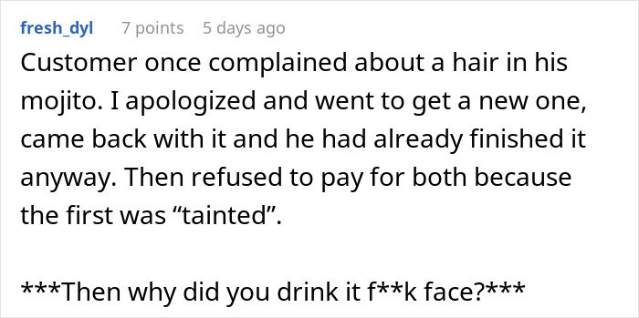 Woman Is Sick And Tired Of Her Boss Blaming Her For The Hair In Customers&rsquo; Food, Dyes Her Hair Blue