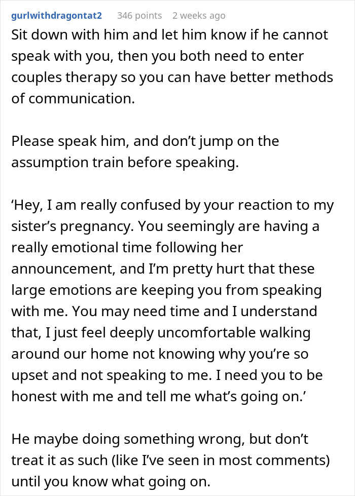 "My Husband Started Acting Strangely Upon My Sister's Pregnancy Announcement"