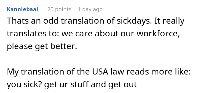 American Woman Discovers That The Netherlands Doesn’t Have The Concept Of “Sick Days” And Creates A Discussion Online American Woman Discovers That The Netherlands Doesn’t Have The Concept Of “Sick Days” And Creates A Discussion Online